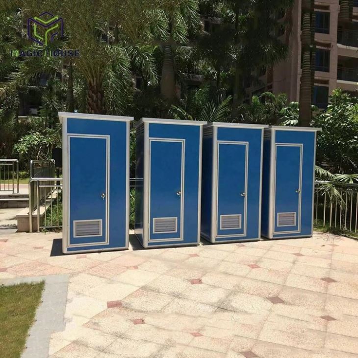 חדר מקלחת פלדה בצבע עצמאי