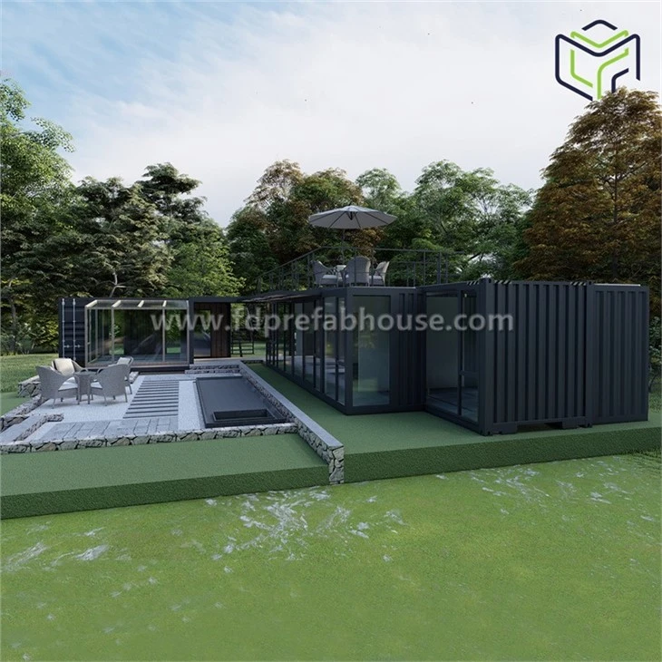 French Combined Expandable Container House